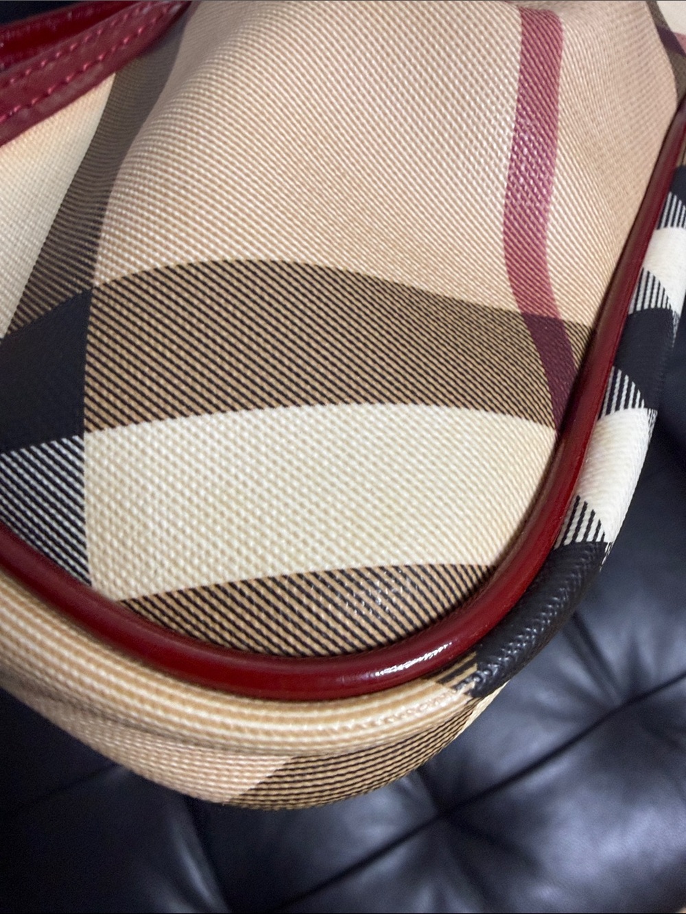 Burberry Plaid Shoulder Bag - Picture 6 of 15